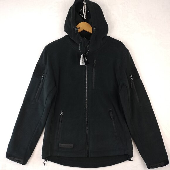 NWT Baerskin Tactical 4.0 Hoodie Jacket Mens Size S Black Performance Outerwear